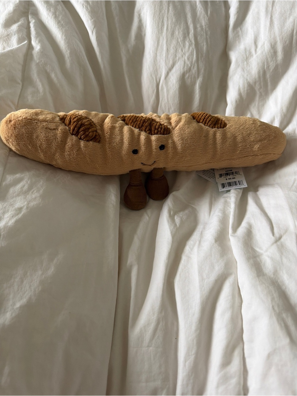Jellycat Brown Baguette Plush Stuffed Toy